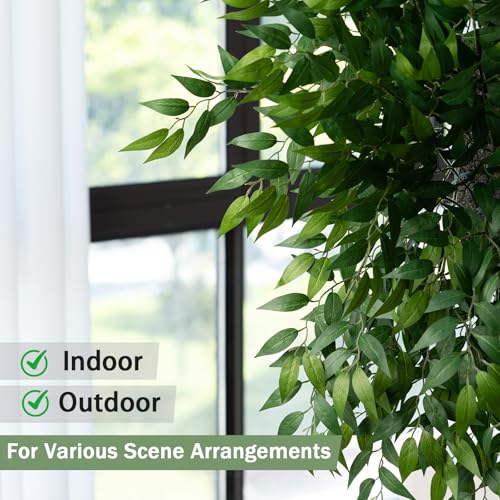 Artificial Greenery Stems - 36Pcs Italian Ruscus 20-Inch Fake Plant Spray for Wedding & Home Decor - Variation of THIS listing