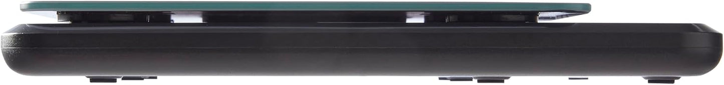 Taylor Kitchen Scale - Dual Platform Digital Grams & Ounces for Weight Loss & Cooking | 15lb Capacity, Black