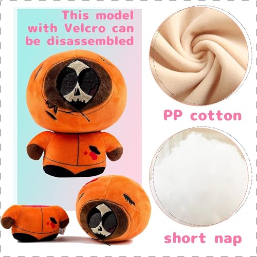 6Pcs Anime Plush Toys Soft Dolls Cute Pillow Stuffed Animals for Kids & Fans