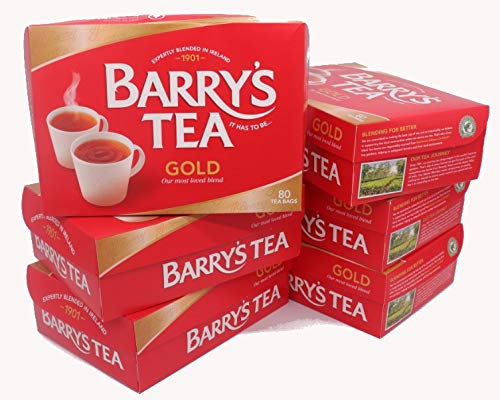 Black Tea Gold Blend 80 Teabags Pack of 6 - Ireland's Favorite Tea