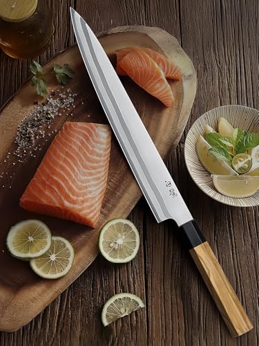 HOSHANHO 10-Inch Japanese Sushi Sashimi Knife - Razor Sharp Fish Fillet Knife