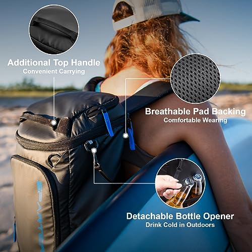 SPARTER Backpack Cooler Insulated 33/49 Can Leakproof Waterproof Bag