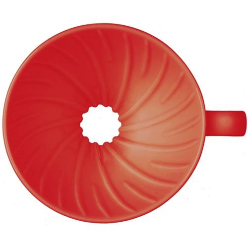 Hario VDCR-02R V60 02 Coffee Dripper Ceramic Red Coffee Drip for 1-4 Cups