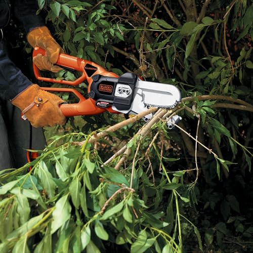 BLACK+DECKER Lopper Chain Saw - 4.5-Amp Heavy Duty Tree Pruner & Limb Cutter