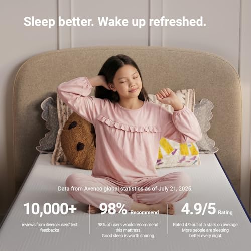 Twin 6 Inch Memory Foam Mattress with Breathable Cover - Deep Sleep