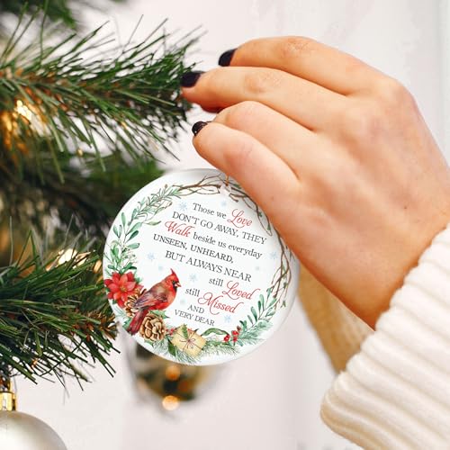 ZAGKOO Cardinal Christmas Ornament - Memorial