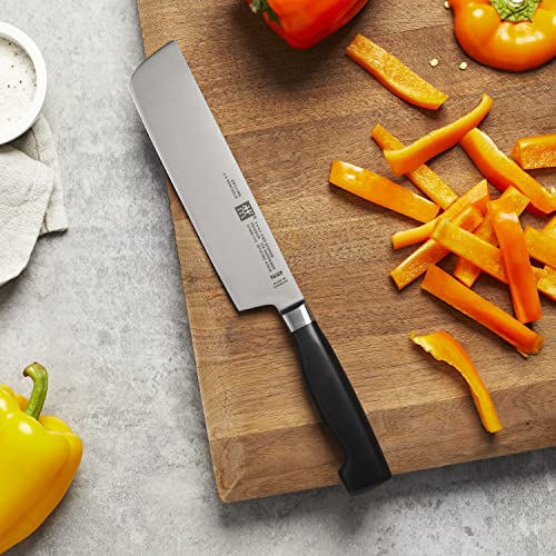 ZWILLING Four Star 6.5-Inch Nakiri Kitchen Knife - German High-Carbon Stainless Steel