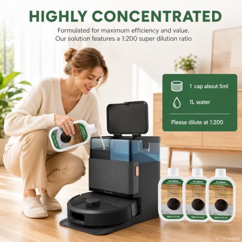 Robot Vacuum & Mop Floor Cleaning Solution for iRobot Roomba & Braava Series