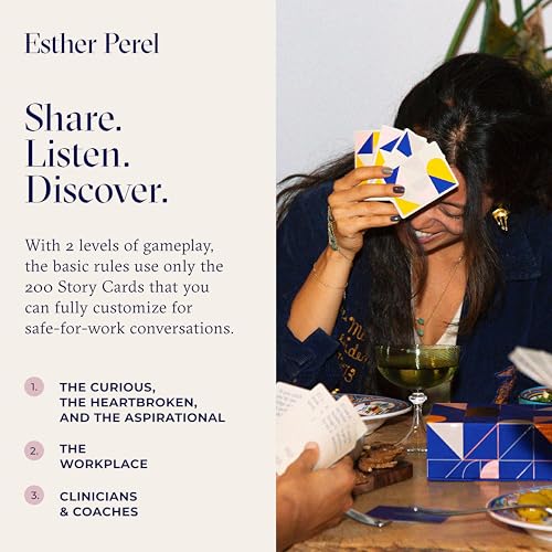 ESTHER PEREL Where Should We Begin? 2nd Edition Card Game for Date Night & Connection