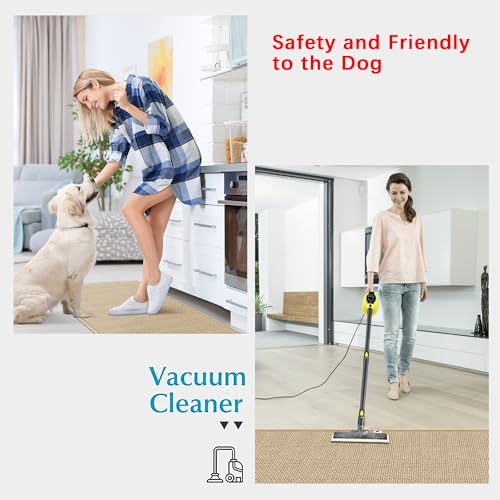 Long Beige Runner Rug 20 ft Non Slip Water Absorbent Indoor Hallway Mat - Variation: Beige / 2'4" x 20'
