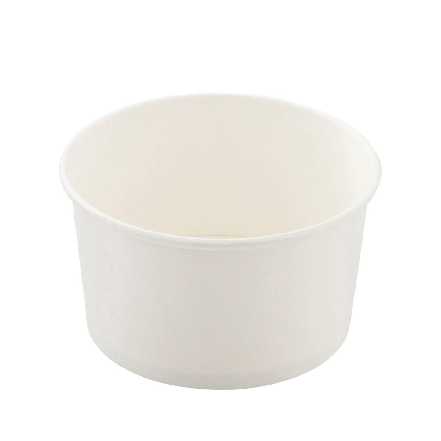 Coppetta 8-Ounce Dessert Cups, 200 Disposable Ice Cream Cups - Lids Sold Separately, Sturdy, White Paper Frozen Yogurt Bowls, For Hot And Cold Foods, Perfect For Gelato Or Mousse - Restaurantware
