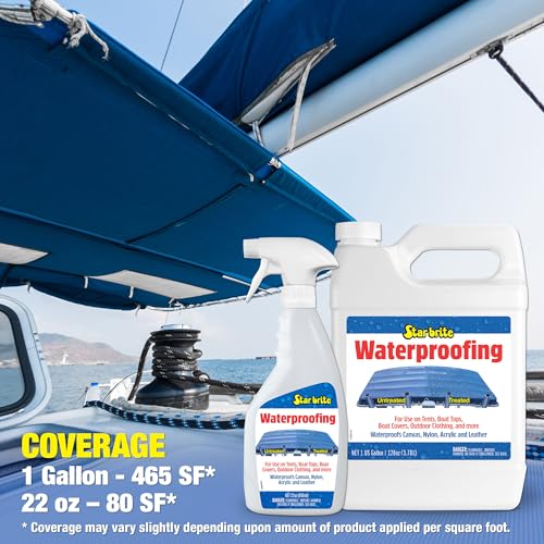 Star Brite Waterproofing Spray 22oz - PFAS-Free Fabric & Surface Protector