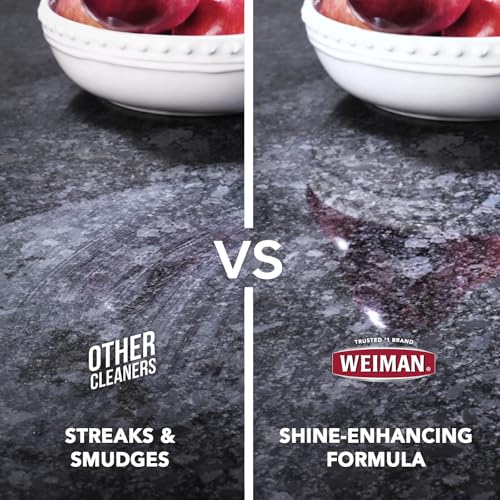 Weiman Granite & Stone Countertop Cleaner & Sealer Kit - 2 Pack, 24 Oz - Granite Kit 2
