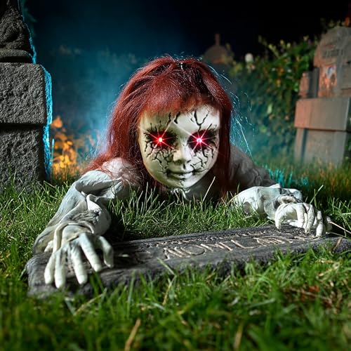TW SHINE Zombie Halloween Animatronic Groundbreaker Outdoor Decoration