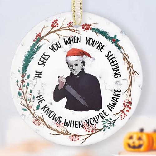 Touber Christmas Ornaments - Tree Decorations - Scary Man