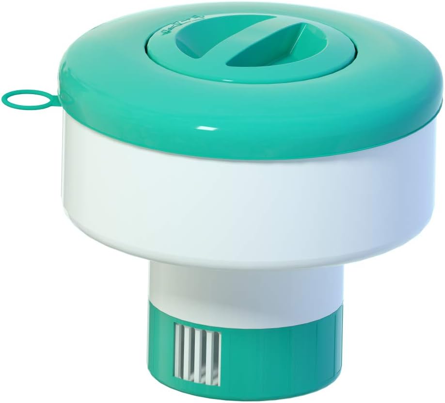 POOLWHALE Pool & Spa Floating Dispenser - Collapsible Floater for Easy Use and Storage