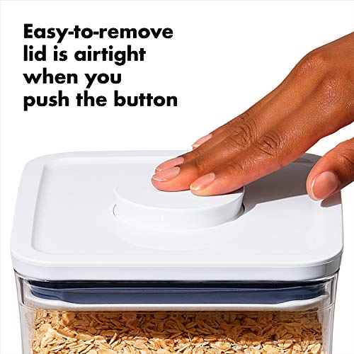 OxO Good Grips POP Food Storage Containers Set - White, 5-Piece