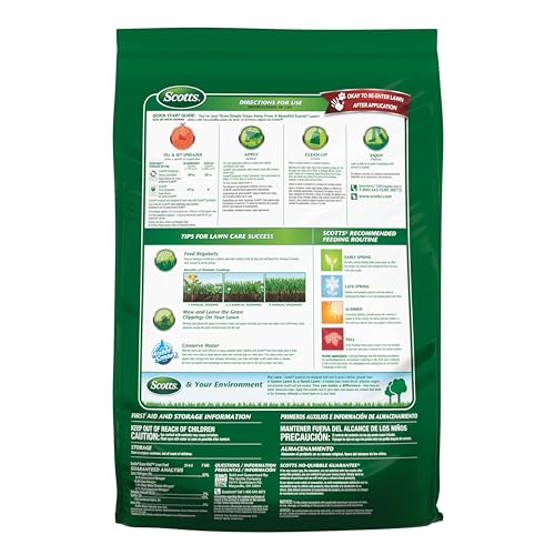 Scotts Green Max Lawn Fertilizer & Iron Feed for 5,000 sq. ft. - Deep Green in 3 Days