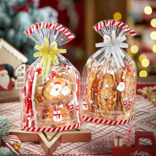 Gold and Silver Glitter Ribbon 3/8 Inch 100 Yards Thin Sparkly Fabric for Gift Wrapping, Presents, Crafts, Christmas Holiday Wedding Birthday Party Decoration