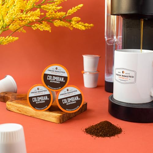 Colombian Organic Coffee Pods 96-Count for Keurig - Medium Roast, Kosher