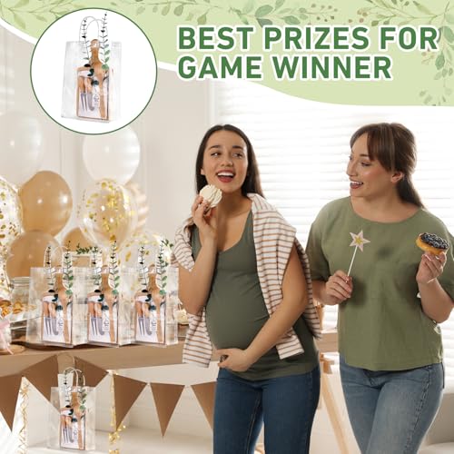 Bamboo Baby Shower Game Prizes Gift Set - White, 6 Sets for Guests & Winners