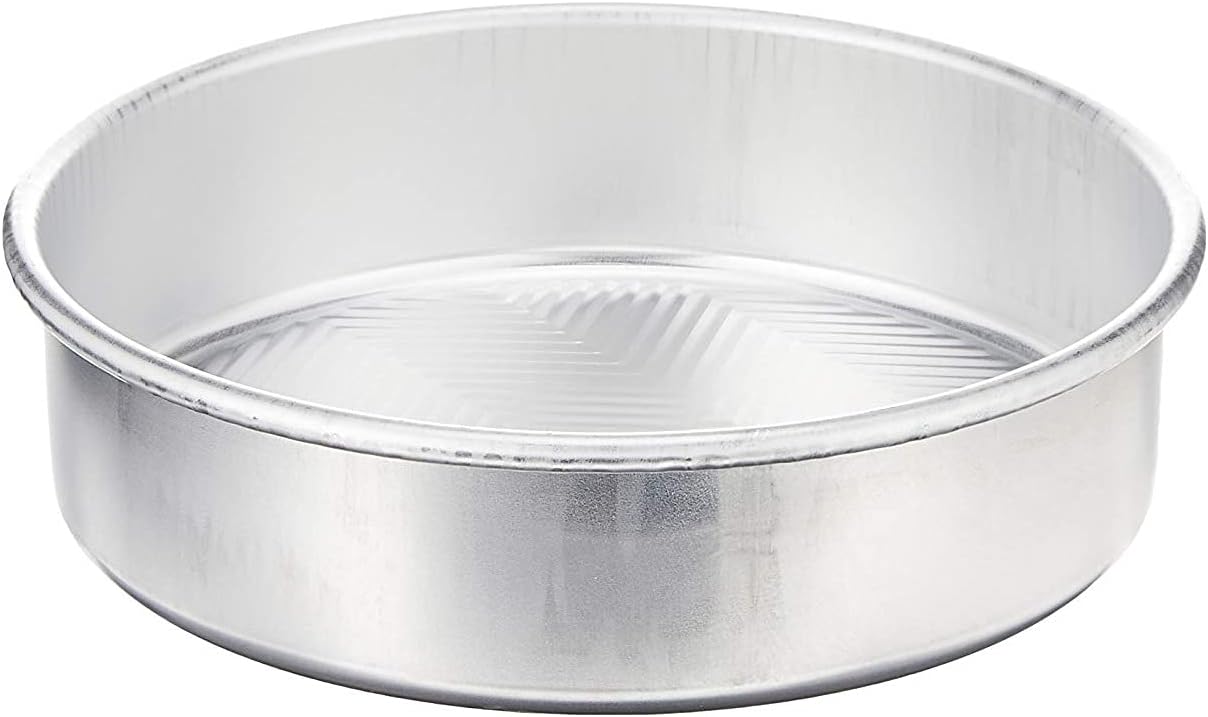 Nordic Ware 9-Inch Round Cake Pan Set - Durable Nonstick Design | Perfect for Baking