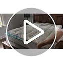 Fracho 4 Inch Full Memory Foam Mattress Topper, Dual Layer Design