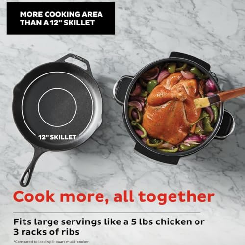 Instant Pot 7.5 Qt Multi-Cooker with 4 Cooking Functions – Slow, Sauté, Steam & Warm