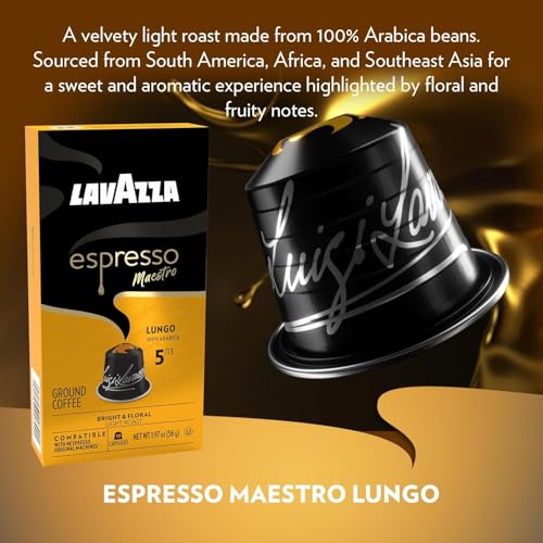 Lavazza Variety Pack Espresso Capsules for Nespresso Original Machines - 60 Count