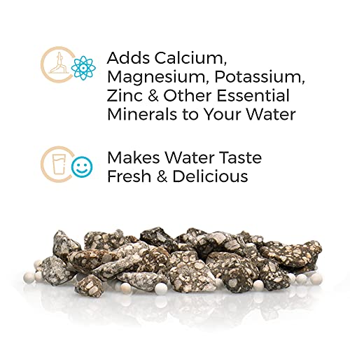 Santevia Mineral Stones Replacement for Water Alkaline Filter - Lasts 2 Years