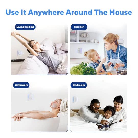 Portable Air Purifier 3 Pack - HEPA & Ionizer for Dust Smoke Odors Bedroom Pets