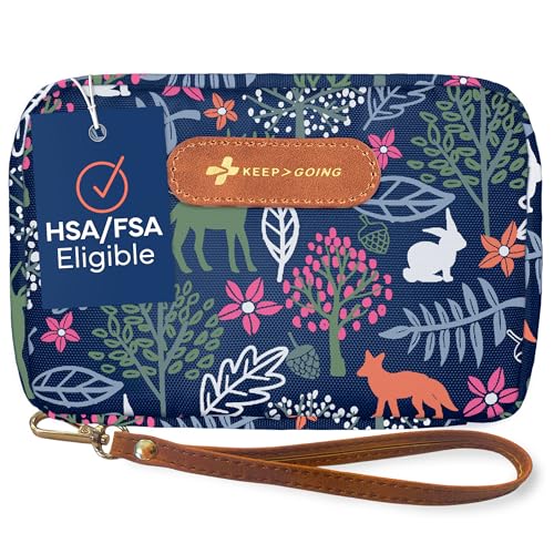 Woodland KeepGoing Kids Travel First Aid Kit - 130 Pieces TSA-Approved