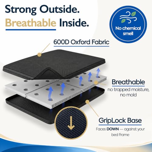 Queen Bunkie Board 60x80 Heavy Duty Mattress Support Bed Board - Anti-Sag