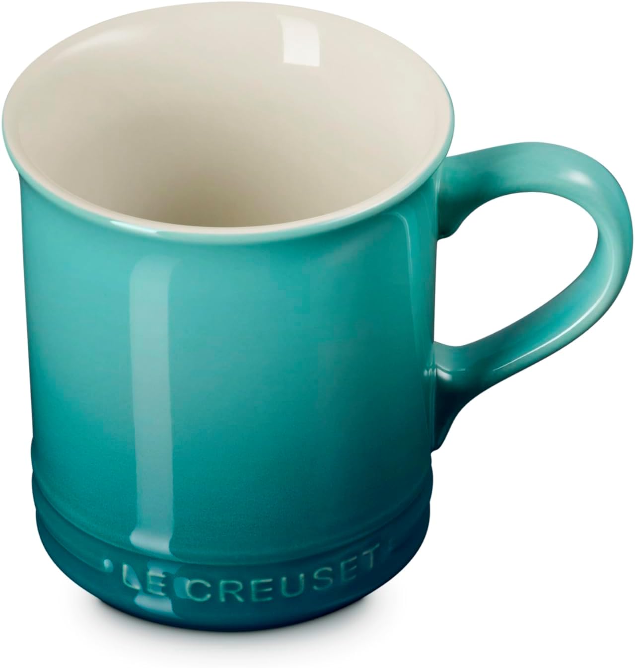 Le Creuset Stoneware Mug - 14 oz. Riviera | Durable, Stylish Design for Everyday Use