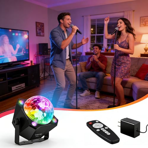 Party Lights Disco Ball Light, LED 6 Color