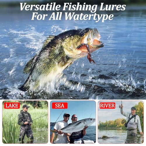 Blue Christmas Fishing Advent Calendar – 24 Days of Lures & Baits for Men