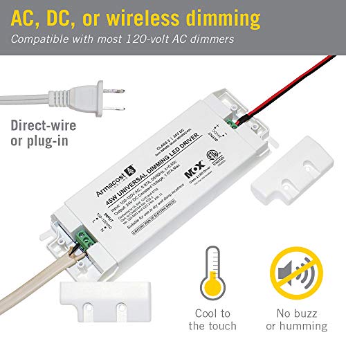 Armacost Lighting 45W 24V Dimmable LED Driver - Universal Triac Power Supply
