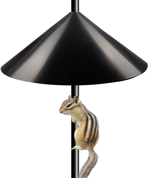 Garbuildman Squirrel Baffle - 19 Inch Diameter Bird Feeder Pole Guard for Outdoor Protection