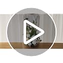 Artificial Fall Wedding Flower Runners - Free-Standing Apricot & Peach Decor