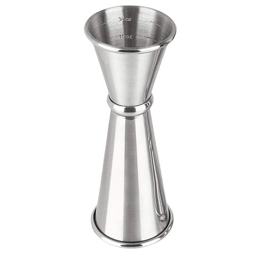 Jigger for Bartending, Cocktail Jigger 2 oz 1 oz with Measurements Inside, 304 Stainless Steel Jigger, bar Accessories, Cocktail Measuring Cup, Silver