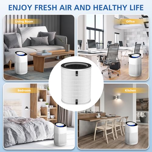 JORAIR 1 Pack MAX Replacement Filter for Sans & Afloia MAGE Air Purifiers
