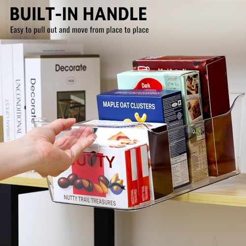 XXL Large Clear Plastic Storage Bins Set of 12 with Labels - Home & Kitchen Organization