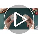 24 Pcs Christmas Balls 2.36" Shatterproof Pastel Rainbow Foam
