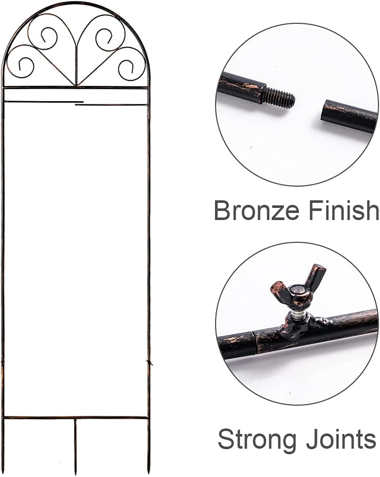 YEAHOME Garden Flag Holder Stand - Weatherproof Metal Flag Pole for All Seasons | Durable Outdoor Decor