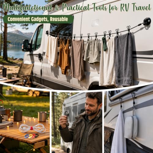 RV Camping Advent Calendar with 24 Outdoor Essentials - Christmas Countdown Gifts