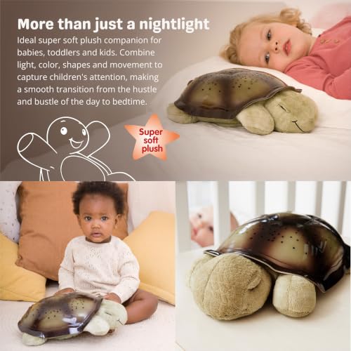 Cloud b Twilight Turtle Green Night Light Star Projector with 3 Colors & Auto-Shutoff