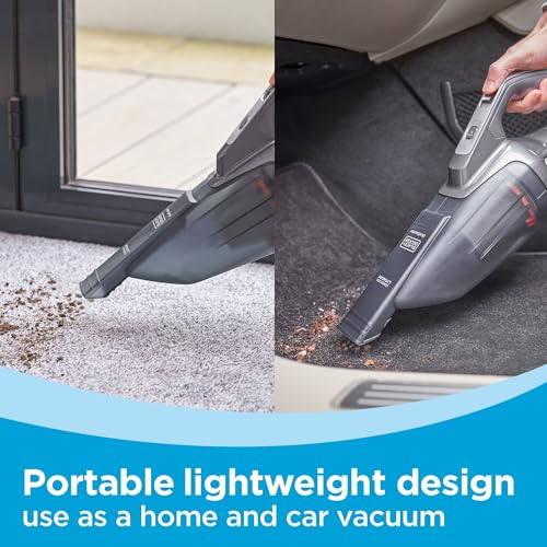 Handheld Vacuum Cleaner Kit - 20V Cordless Dustbuster for Home & Car