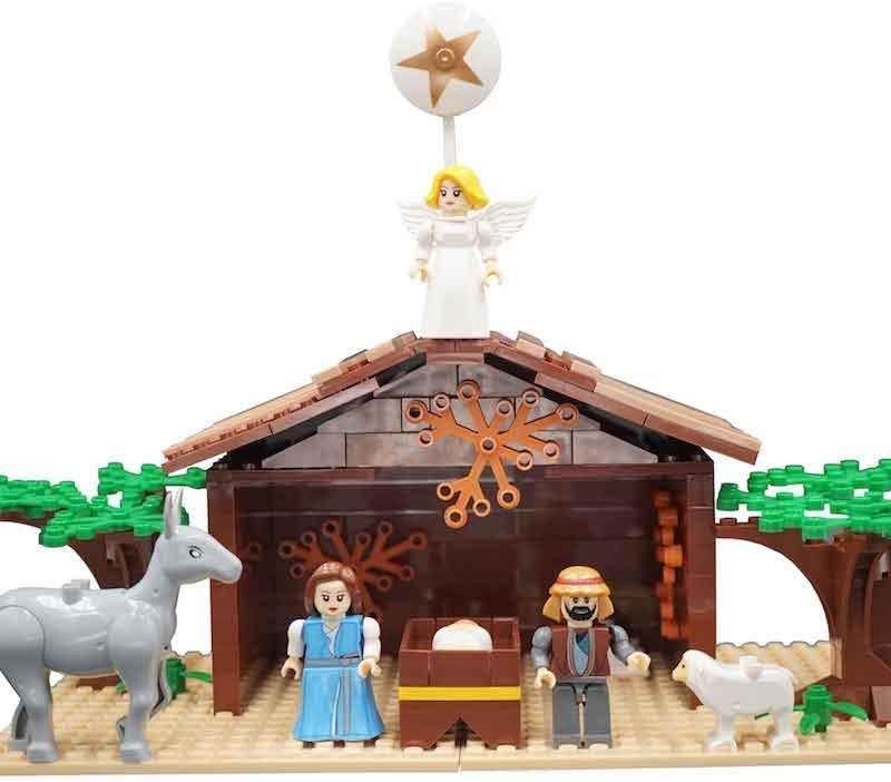 Ultimate Play Set - Large Indoor Nativity Scene with 15 Characters & Trees | Perfect Christmas Gift for Kids
