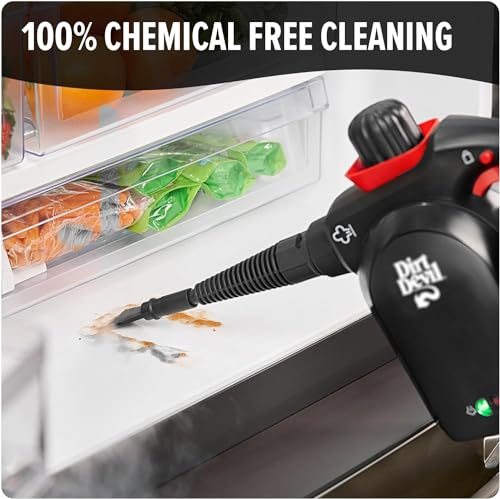 Dirt Devil 7-in-1 Handheld Steam Cleaner for Multi-Surface Cleaning