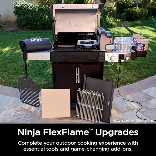Ninja FlexFlame 16’’ Artisan Pizza Stone – Cordierite, 600°F, for PG300 Series